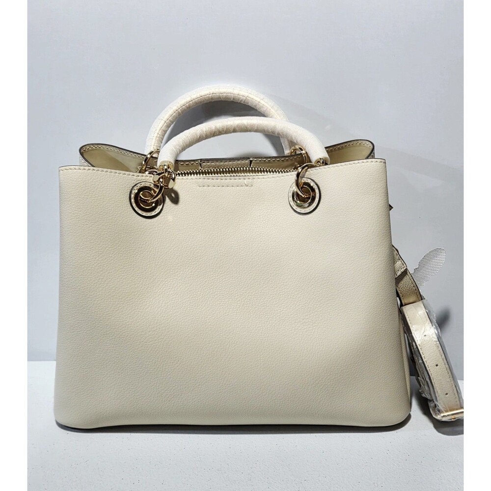 ALDO Women's Surgoinee Bag Ivory Spacious 3-Compartment Tote NEW WITH TAGS